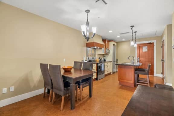 Fireplace, Free Park Pass, Solara Resort Amenities - Image 4